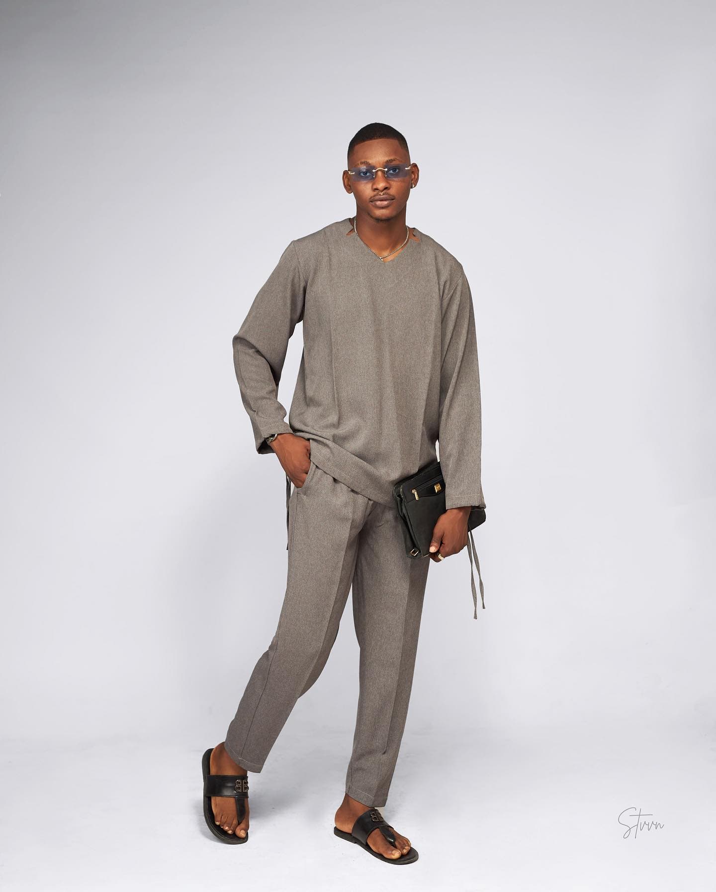 Yarn Dye Charcoal Set